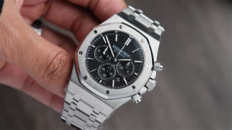 audemars piguet royal oak black dial replica|audemars piguet royal oak movement.